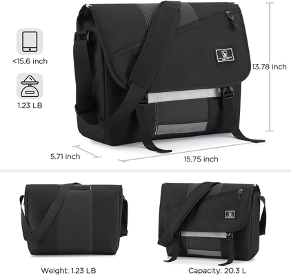 15.6 INCH LÁPTOP BAGAS CROSSBODY MUJERES Casual Sacola BALSO BAGAS COLEGIA Oficina de viagens BRIEFCASE