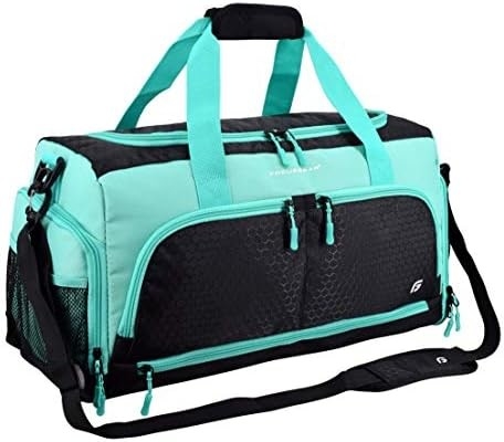 Ultimate Gym Bag 2.0: O DURABLE CROWDSORCE DESIGNED DUFFEL BAG com 10 compartimentos ótimos incluindo resistente à água