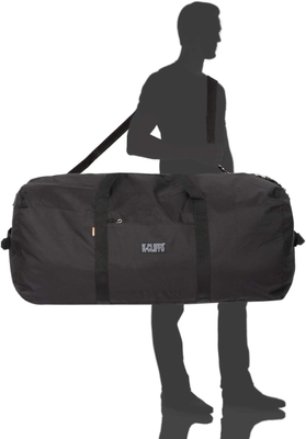 CARGO pesado DUFFEL GRANDE EQUIPAMENTO DE TROMBOLOS DE EQUIPAMENTO DE HARDWARE BAÇO DE VIAJE BAÇO DE ROTO (36&quot; X 17&quot; X 17&quot;, NAVY)