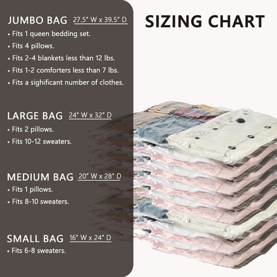 SUOCO 8 BAÇAS DE ALEGRIA MEDIO VACUUM, BAÇAS DE ESPAÇO SAVER com bomba de mão de viagem, BAÇAS DE SEALER AIRTIGUAS DE COMPRESSIÃO PARA VESTIMENTOS