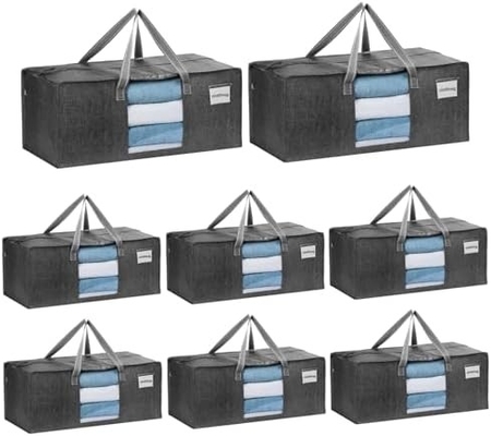VENO 4 Embalagem Sacos de mudança Sacos de plástico Sacos de armazenamento Sacos de roupas Organização Largo W Cobertura / fecho. Caixas de embalagem / caixotes de lixo Alternativo.