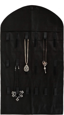 FORAINEAM 3 PACK HANGING JEWELRY ORGANIZER 32 POCES 18 HOOK AND LOOPS Collar OUTRAS OURRINGS OURRINGS OURRINGS OURRINGS OURRINGS