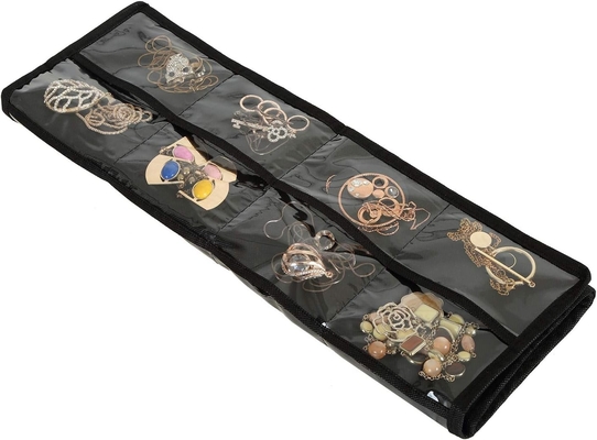 FORAINEAM 3 PACK HANGING JEWELRY ORGANIZER 32 POCES 18 HOOK AND LOOPS Collar OUTRAS OURRINGS OURRINGS OURRINGS OURRINGS OURRINGS