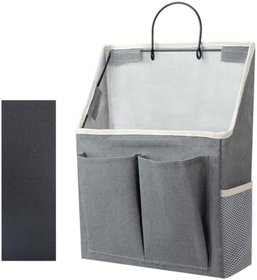 2 sacos organizador de sacos com bolsos para casa de banho cozinha quarto dormitório dormitório