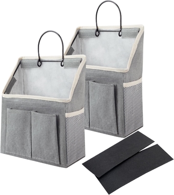 2 sacos organizador de sacos com bolsos para casa de banho cozinha quarto dormitório dormitório