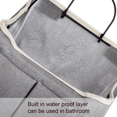 2 sacos organizador de sacos com bolsos para casa de banho cozinha quarto dormitório dormitório