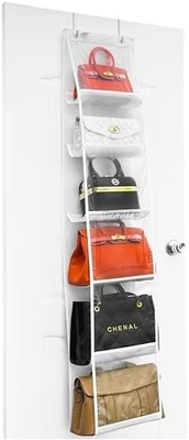 ORGANIZADOR DE BOLSA - 2 PACK, HANGER DE BOLSA, MODELO 2024, ORGANIZADOR DE BOLSA PARA ARMÁTICO, ganchos de metal grosso, armazenamento de saco de mão
