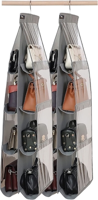 ORGANIZADOR DE BOLSA - 2 PACK, HANGER DE BOLSA, MODELO 2024, ORGANIZADOR DE BOLSA PARA ARMÁTICO, ganchos de metal grosso, armazenamento de saco de mão