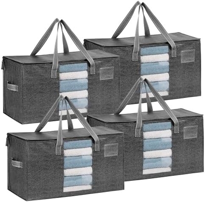 VENO 6 Pacotes de sacos de mudança, mantas e cobertores Sacos de armazenamento para armário, caixas de mudança, caixas com tampas alternativas,