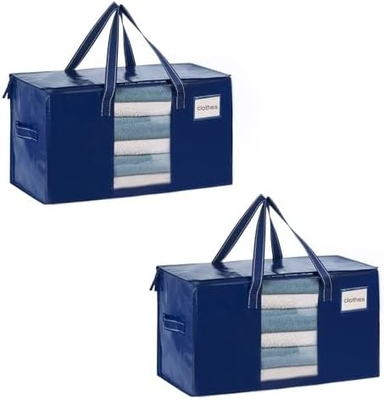 VENO 6 Pacotes de sacos de mudança, mantas e cobertores Sacos de armazenamento para armário, caixas de mudança, caixas com tampas alternativas,