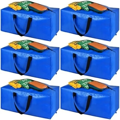 Sacos de mudança, sacos de armazenamento, sacos de armazenamento extra grandes para mudança de suprimentos, dormitórios universitários, armário do quarto,