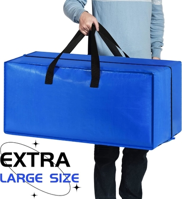 Sacos de mudança, sacos de armazenamento, sacos de armazenamento extra grandes para mudança de suprimentos, dormitórios universitários, armário do quarto,
