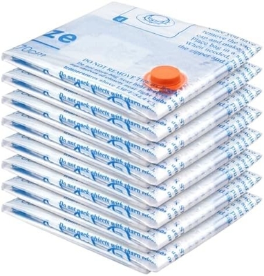 8 BAÇAS DE ARREFIÇO VACUUM com bomba de ar elétrica, 2 JUMBO, 2 grandes, 2 médias, 2 pequenas