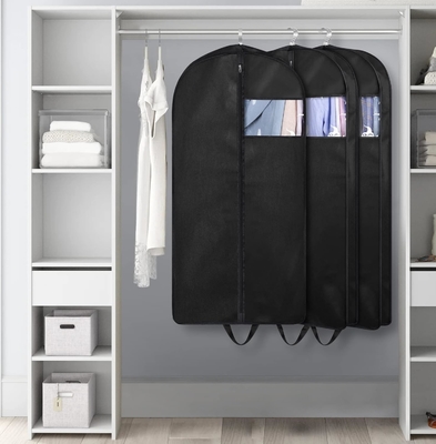 KIMBORA 43&quot; BOLSAS DE COVIDO PARA ALMARGO E VIAJAMENTO, BOLSAS DE VESTIMENTO HANGING GUSSETED PARA HOMENS BOLSA DE COVIDO COM MANTELAS para