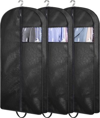 KIMBORA 43&quot; BOLSAS DE COVIDO PARA ALMARGO E VIAJAMENTO, BOLSAS DE VESTIMENTO HANGING GUSSETED PARA HOMENS BOLSA DE COVIDO COM MANTELAS para