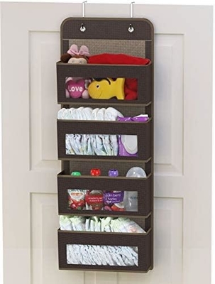 2 Pacotes de Saco Pendente de Parede Organizador Cesto com Bolsos para Banho Sala de Dormitório Cozinha Dormitório Essentials Rv Armazenamento e O