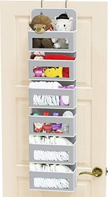 2 Pacotes de Saco Pendente de Parede Organizador Cesto com Bolsos para Banho Sala de Dormitório Cozinha Dormitório Essentials Rv Armazenamento e O
