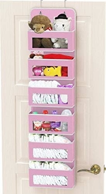 2 Pacotes de Saco Pendente de Parede Organizador Cesto com Bolsos para Banho Sala de Dormitório Cozinha Dormitório Essentials Rv Armazenamento e O