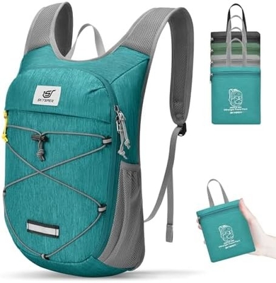 Mochila de caminhada dobrável SKYSPER - 10L Mochila de dia leve Mochilas de viagem respiráveis para homens Mulheres