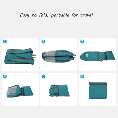 Mochila de caminhada de 15L Ultraleves Mochilas de caminhada de caminhada compactáveis resistentes à água Mochila de dia dobrável para viagens (cinza)
