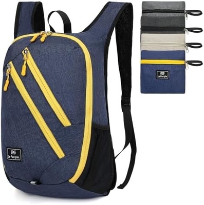 Mochila de caminhada 15L Mochila dobrável Mochila leve Mochila de viagem para viagens