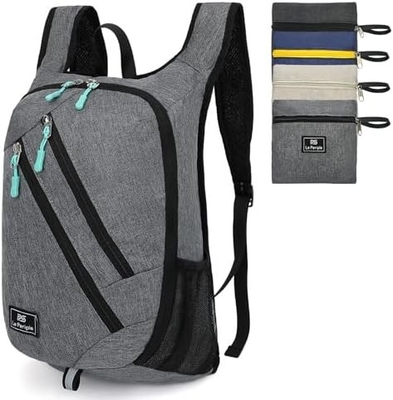 Mochila de caminhada 15L Mochila dobrável Mochila leve Mochila de viagem para viagens