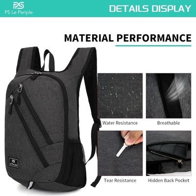 Mochila de caminhada 15L Mochila dobrável Mochila leve Mochila de viagem para viagens