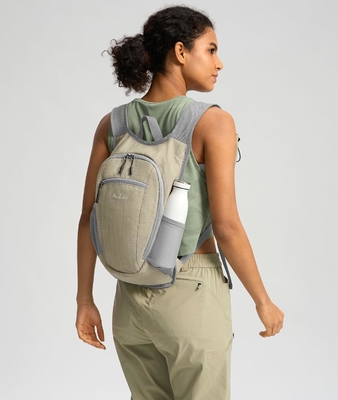 Mochila de caminhada pequena de 10L Mochila de viagem de dia Mochila leve de embalagem para mulheres Homens