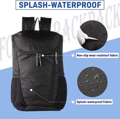 Mochila de caminhada, impermeável e resistente ao desgaste Mochila leve, embalagem, viagem ao ar livre, acampamento