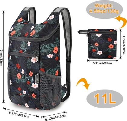 G4Free Mochila pequena ultraleve dobrável de 11 L para viagens, acampamento, esportes, ciclismo, homens e mulheres