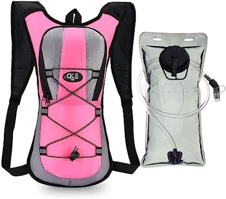 Mochila de hidratação Mochila de hidratação Mochila de água com 2L (70 onças) Bexiga de hidratação para homens Mulheres Crianças para correr