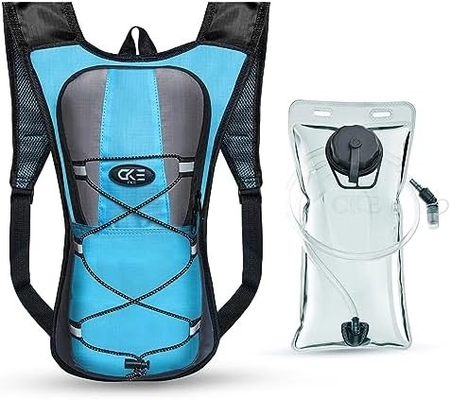Mochila de hidratação Mochila de hidratação Mochila de água com 2L (70 onças) Bexiga de hidratação para homens Mulheres Crianças para correr
