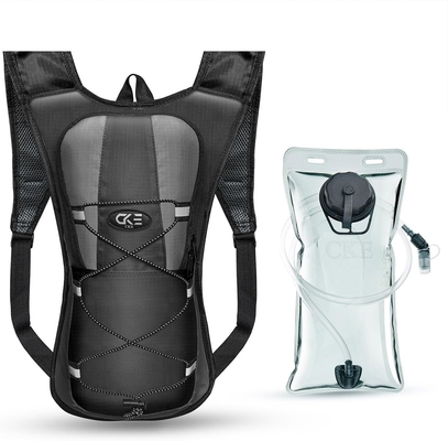 Mochila de hidratação Mochila de hidratação Mochila de água com 2L (70 onças) Bexiga de hidratação para homens Mulheres Crianças para correr