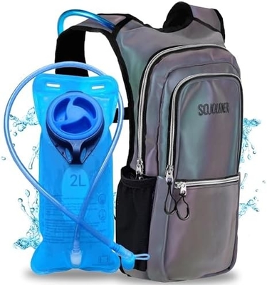 Sojourner Hydration Pack, Mochila de Hidratação - Mochila de água com 2 litros de bexiga de hidratação, Festival Essential - Rave