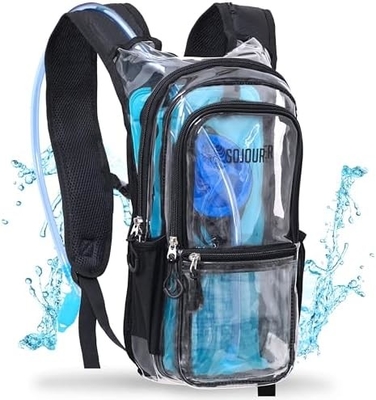 Sojourner Hydration Pack, Mochila de Hidratação - Mochila de água com 2 litros de bexiga de hidratação, Festival Essential - Rave