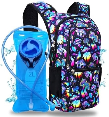 Sojourner Hydration Pack, Mochila de Hidratação - Mochila de água com 2 litros de bexiga de hidratação, Festival Essential - Rave