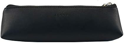 Doraking Bolsa de lápis Bolsa de caneta Maquiagem cosmética / Papeleria Bolsa Bolsa Bolsa Bolsa / PU Couro Bolsa Pequena Estudantes Papeleria