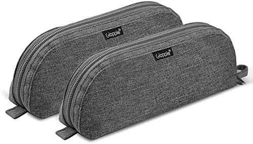 Gloppie Cute Casca de lápis Kawaii Bolsa de lápis Casca de lápis pequeno Sacos de lápis simples com Caixa de lápis Zipper Casca de lápis de ônibus