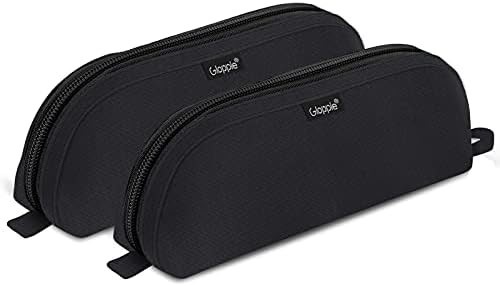 Gloppie Cute Casca de lápis Kawaii Bolsa de lápis Casca de lápis pequeno Sacos de lápis simples com Caixa de lápis Zipper Casca de lápis de ônibus