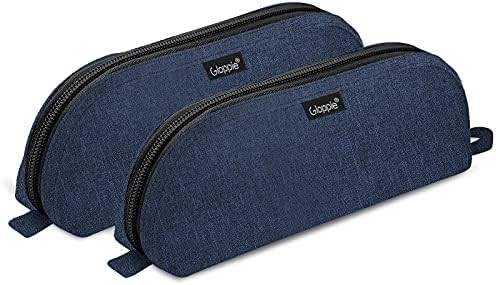 Gloppie Cute Casca de lápis Kawaii Bolsa de lápis Casca de lápis pequeno Sacos de lápis simples com Caixa de lápis Zipper Casca de lápis de ônibus