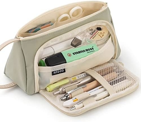 EASTHILL Larga Capacidade Caixa Lápis Bolsa Caixa Lápis Simples Papeleria Saco Escola Faculdade Organizador de Escritório para Adolescentes Meninas