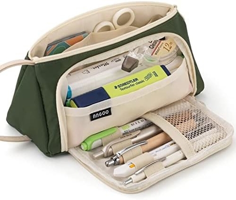 EASTHILL Larga Capacidade Caixa Lápis Bolsa Caixa Lápis Simples Papeleria Saco Escola Faculdade Organizador de Escritório para Adolescentes Meninas