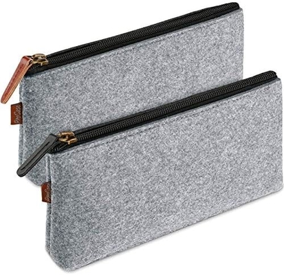 ProCase Saco de lápis Saco de lápis, papelão de feltro para estudantes Saco de zíper Saco para canetas, lápis, destacadores, caneta de gel, marcadores