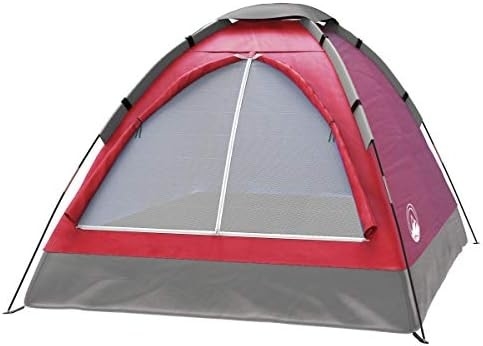 Tenda Dome para 2 pessoas, abrigo fácil de montar com mosca de chuva e saco de transporte para acampar, praia, mochila, caminhadas,