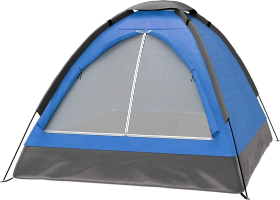 Tenda Dome para 2 pessoas, abrigo fácil de montar com mosca de chuva e saco de transporte para acampar, praia, mochila, caminhadas,
