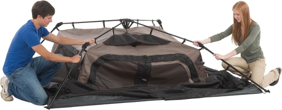 Tenda de acampamento Coleman com instalação instantânea, 4/6/8/10 pessoa Tenda weatherproof com tecnologia WeatherTec, duplo espesso