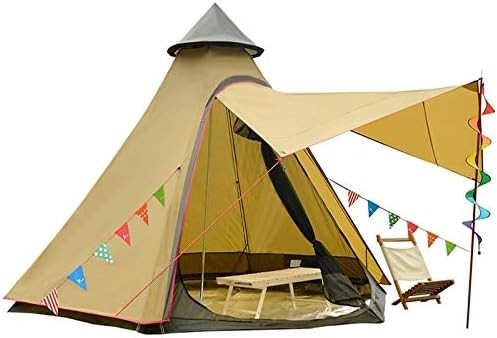 12'x10'x8'Dome Camping Tent 5-6 Pessoa 4 Temporada Duplas Camadas Impermeável Anti-UV Windproof Tents Família Camping ao ar livre