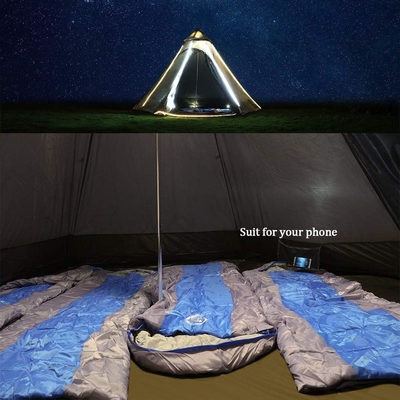 12'x10'x8'Dome Camping Tent 5-6 Pessoa 4 Temporada Duplas Camadas Impermeável Anti-UV Windproof Tents Família Camping ao ar livre