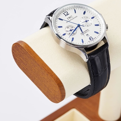 Solid Wood Watch Display Stand T-bar Watch Stand Jewelry Holder Stand Caixas de relógio para homens Organizador de relógio para homens