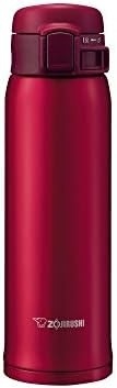 Zojirushi SM-SA60BA Taça isolada a vácuo de aço inoxidável, 1 contagem (embalagem de 1), preta, 20 oz